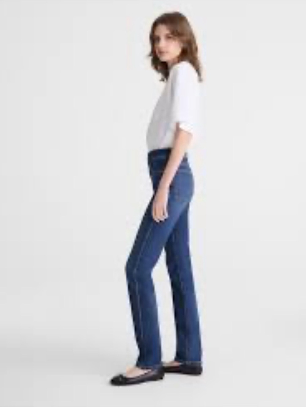 Classic High-Rise Straight Women’s Jeans - Blue